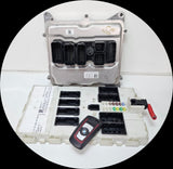8631725-BMW F10 F20 F22 F30 N20 Engine Control Module DME Key Set