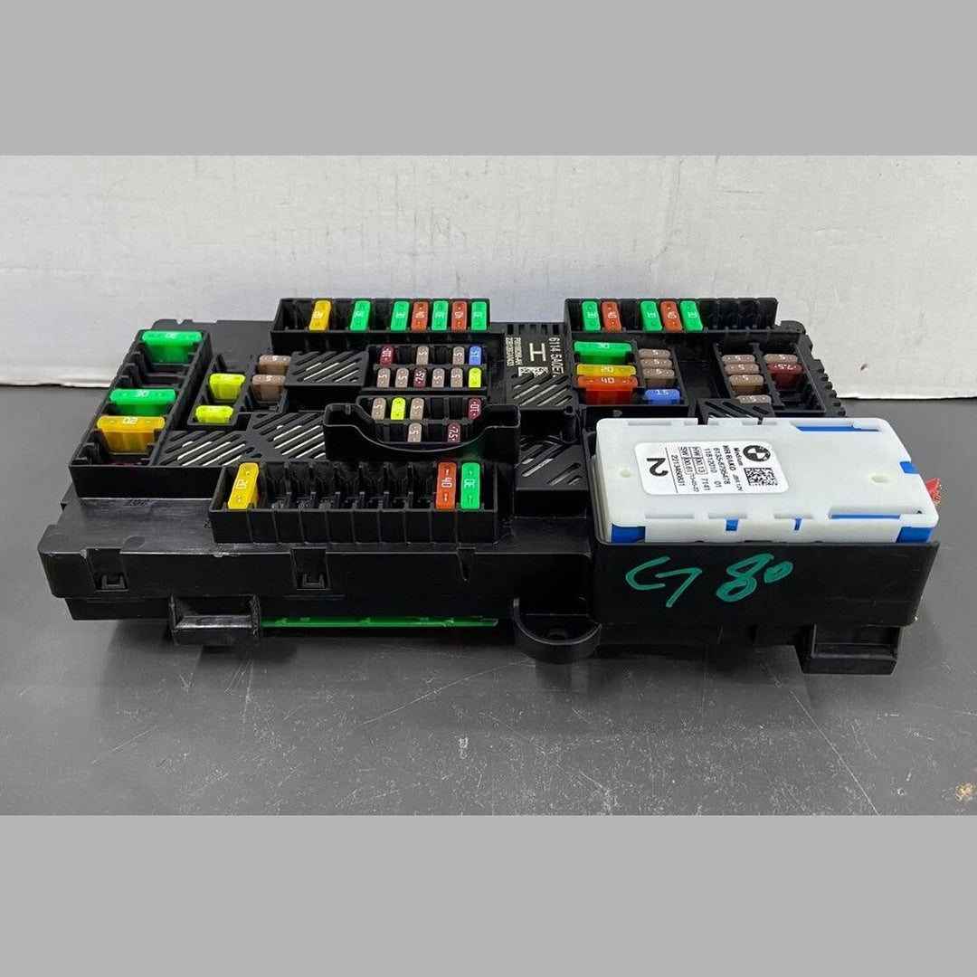 OEM BMW M3 M4 G80 G82 G83 Rear Power Distribution Fuse Box 5A0E7D0 2021 - 2023