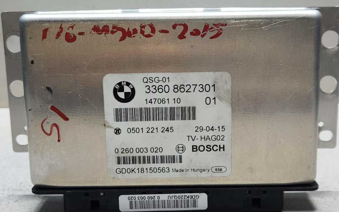 2014-2018 BMW X5 Rear Differential Control Module 8627301 F15 F85 and X6 F16 F86