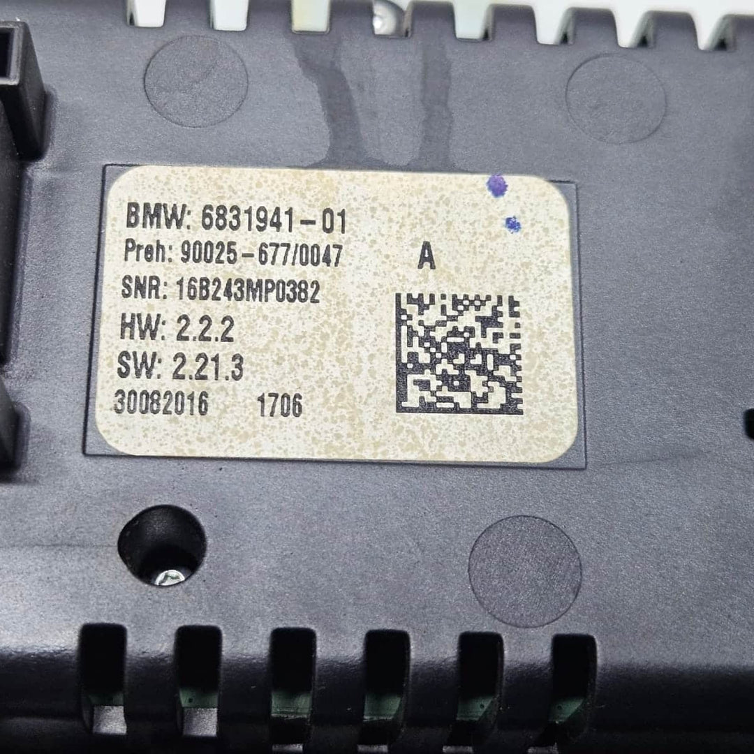 2016 BMW X6 X5 F15 RHD Heater and AC climate control unit 6831941 OEM