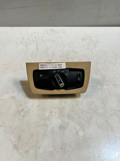 2012-2016 BMW F30 and F32 3 Series 328i Headlight Control Switch 9265297 OEM