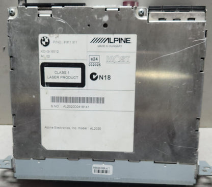 BMW Radio/Cd/Dvd/Gps Head Unit 9311311 5 Series F10 F11 OEM