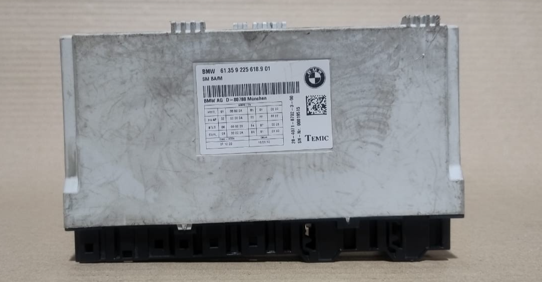 BMW F01 F10 SEAT CONTROL UNIT  MODULE ECU ELECTRONIC MODULE MEMORY 9225618