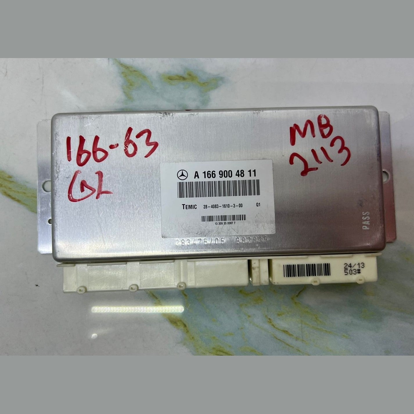 13-16 Mercedes GL63 AMG Air Suspension Control Module A1669004811 GL-Class W166