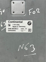 2010-13 BMW 750i F02 N63 V8 4.4 Engine Control Module 7613202 550i 650i ECU SET