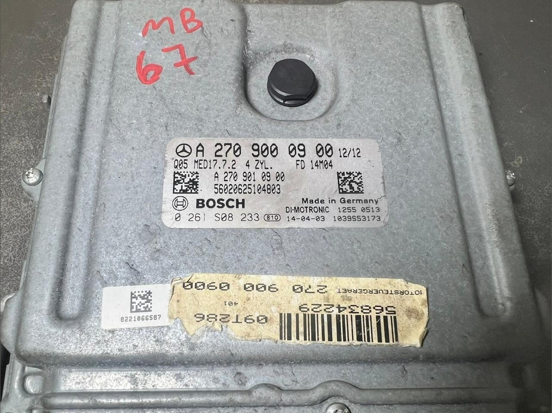 Mercedes W246 CLA B-Class Engine Control Module Unit ECM ECU A270 9000900 OEM