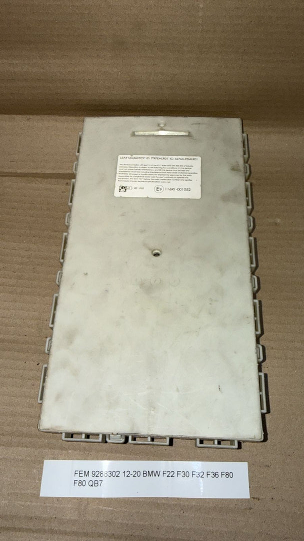 BMW FEM  BODY DOMAIN CONTROL UNIT 12-20 F22 F30 F32 F36 F80 F80- 9288302