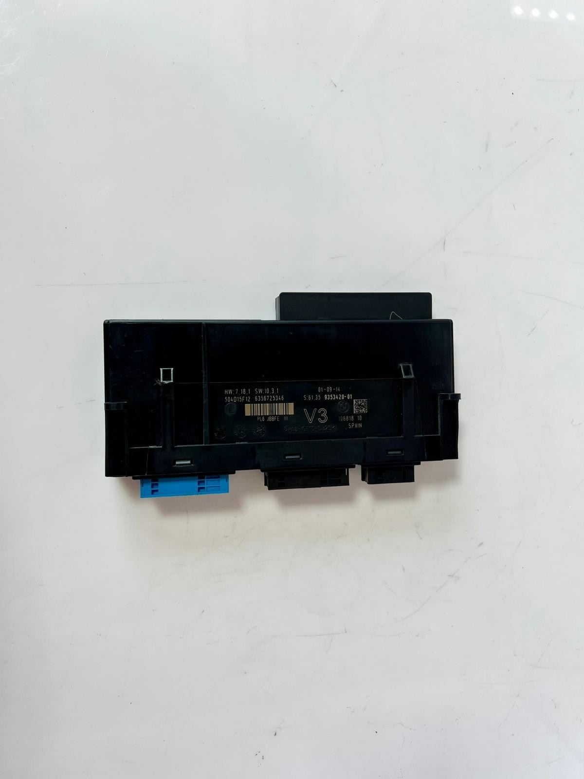BMW F07 F10 F12 F13 5 6' CONTROL ECU ELECTRONICS JUNCTION BOX PL6 V3 9353420