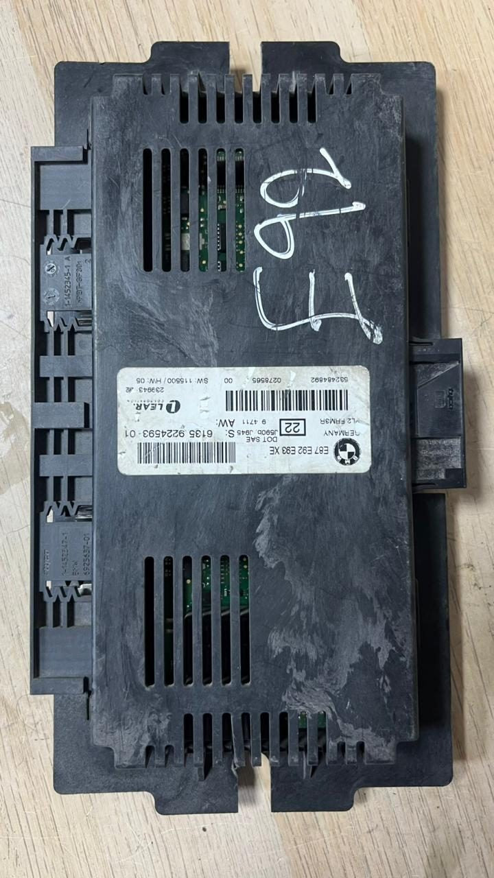 BMW Footwell Light Module Control Unit 9224593 3 Series E90 E92 E93 and X1 E84 