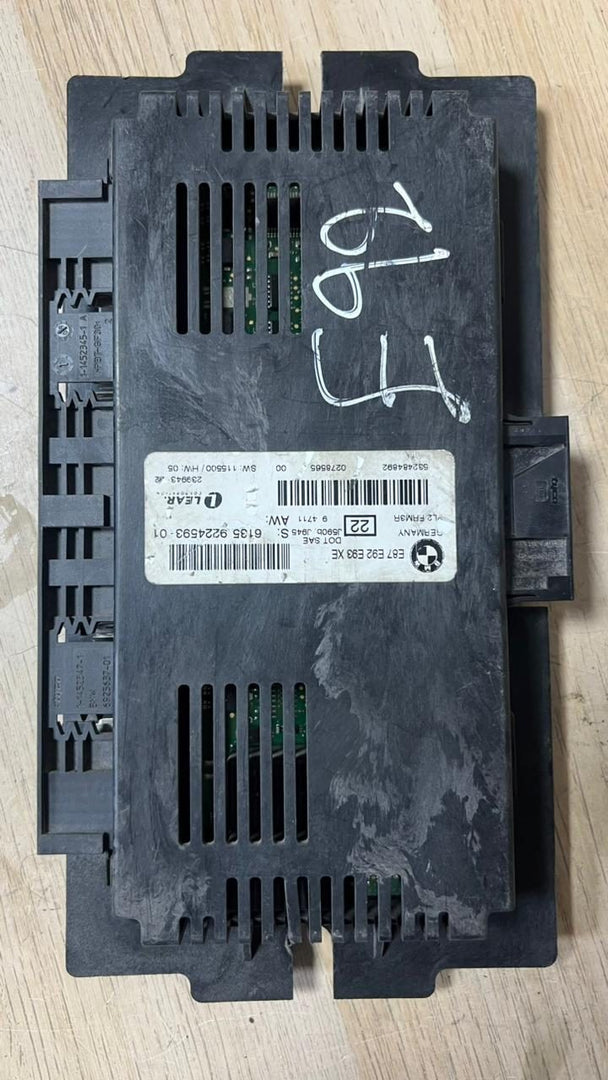 BMW Footwell Light Module Control Unit 9224593 3 Series E90 E92 E93 and X1 E84 