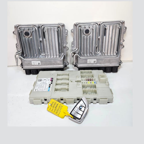 8489448-BMW 7 Series and M760i G12 N74 V12 Engine Control Unit ECM DME Key Set