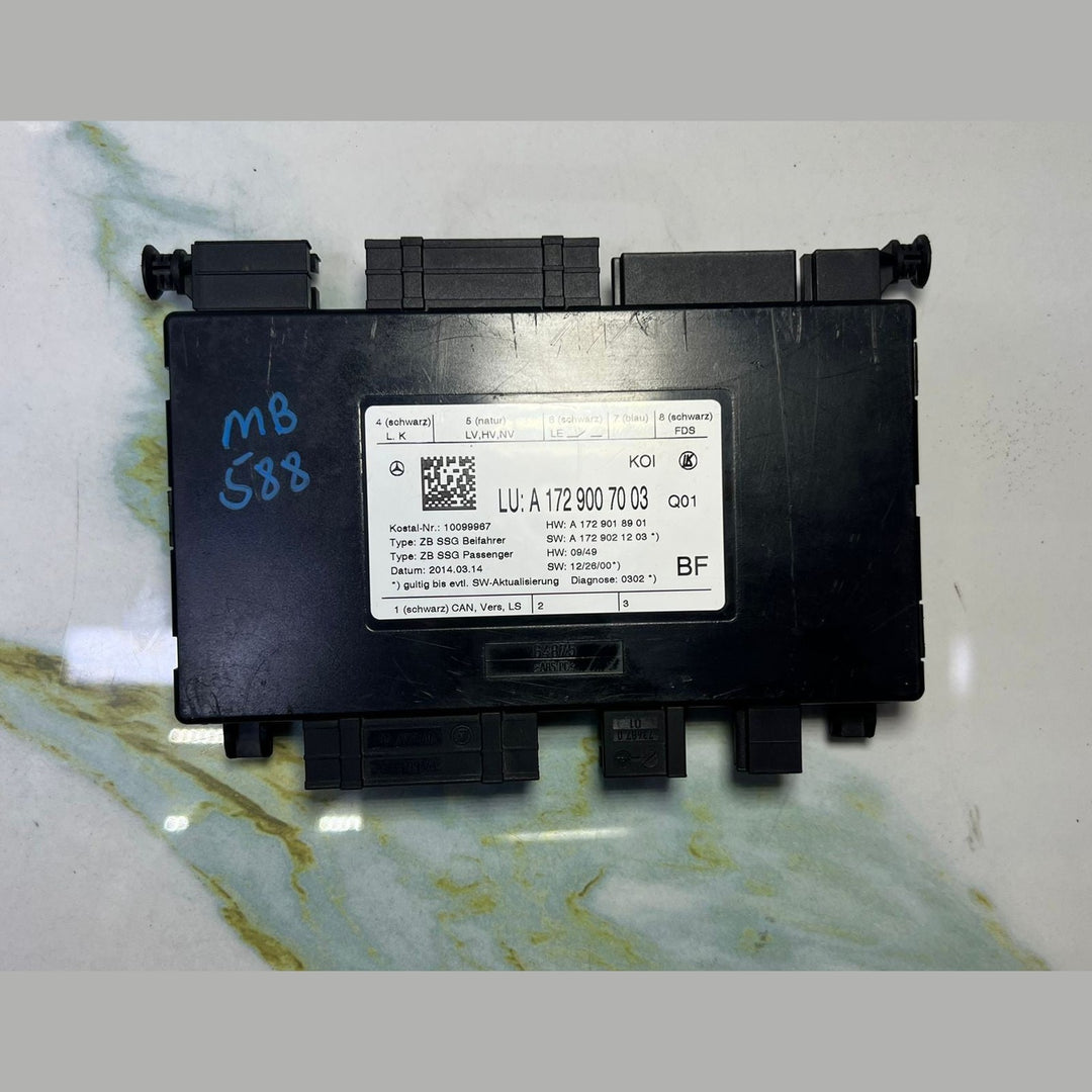 Mercedes W172 SLK W212 Front Passenger Side Seat Control Module A172 9007003 OEM