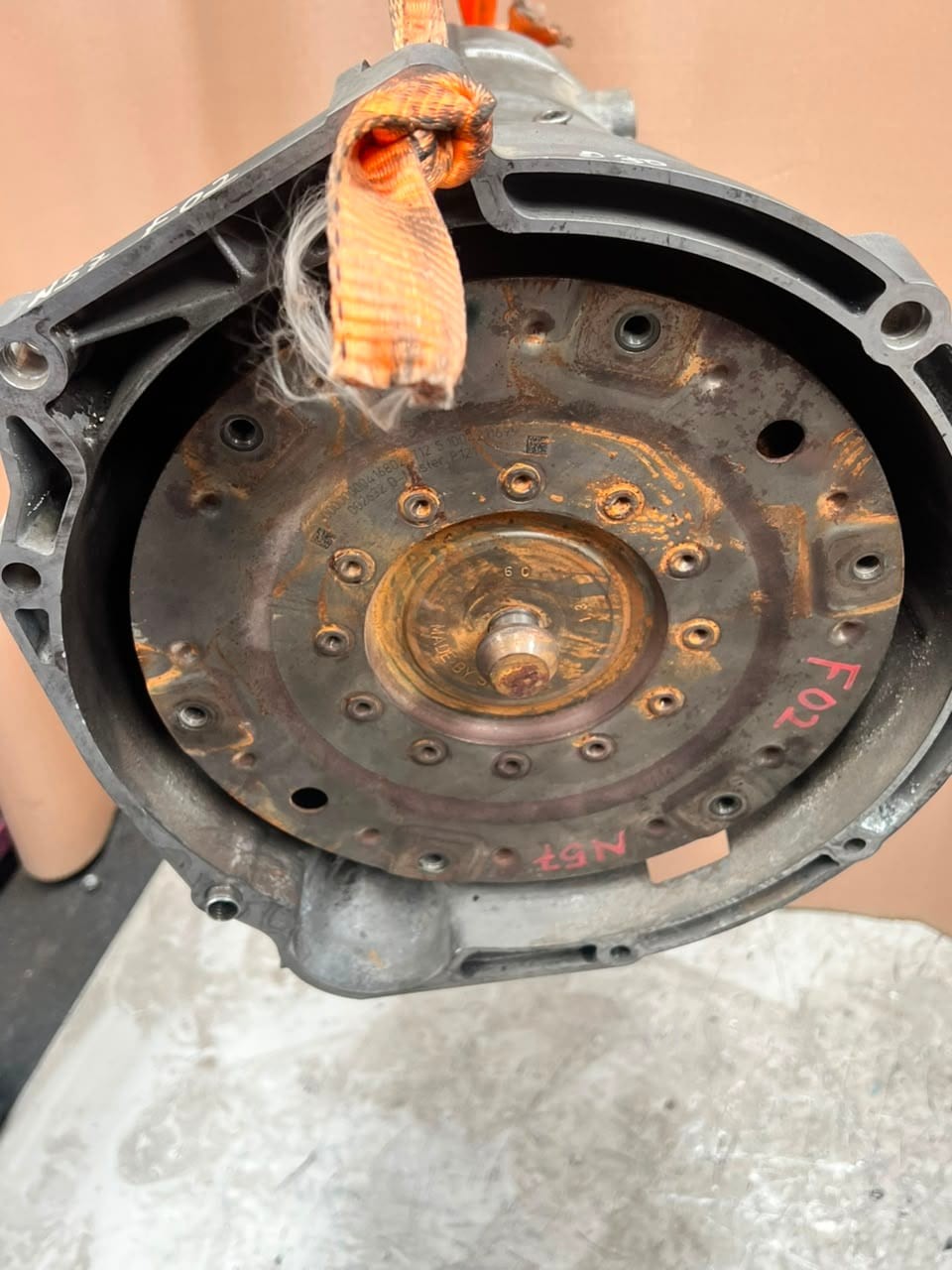 2011 BMW 7 Series F01 730d N57 6HP28 Automatic Transmission Gearbox 7610249 