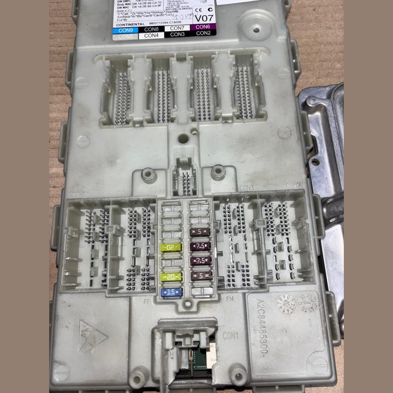 BMW G01 X3 Diesel 2.0D B47D 27/02/2018 ENGINE CONTROL UNIT SET - 8599197