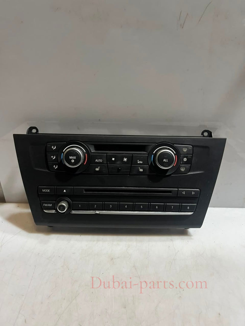 2011-2014 BMW X3 F25 A/C RADIO CD Climate Control Panel 9252738 OEM