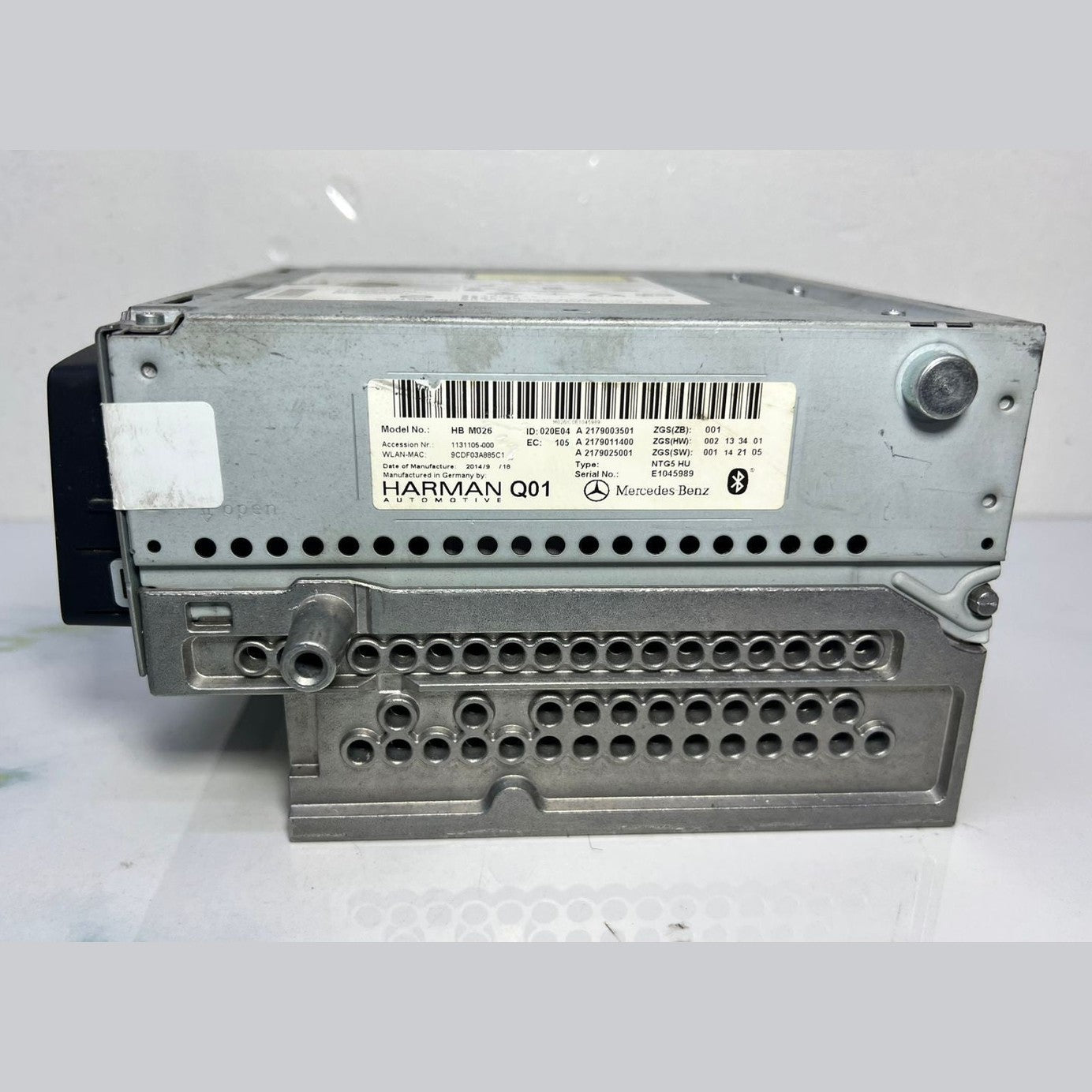 2014–2020 Mercedes-Benz W222 W217 S-Class Head Unit CD Player A217 9003501 OEM