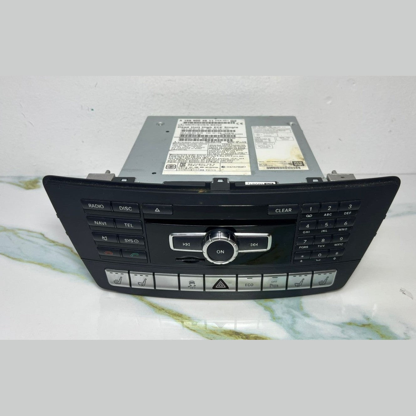 12-16 Mercedes-Benz W166 ML GLE Radio Audio Head Unit CD Player A166 9004911 OEM