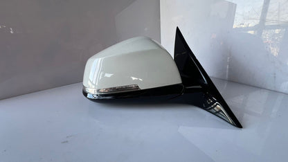 2013-2015 BMW F30 320i xDrive Side View Mirror 021185 WHITE RHD 