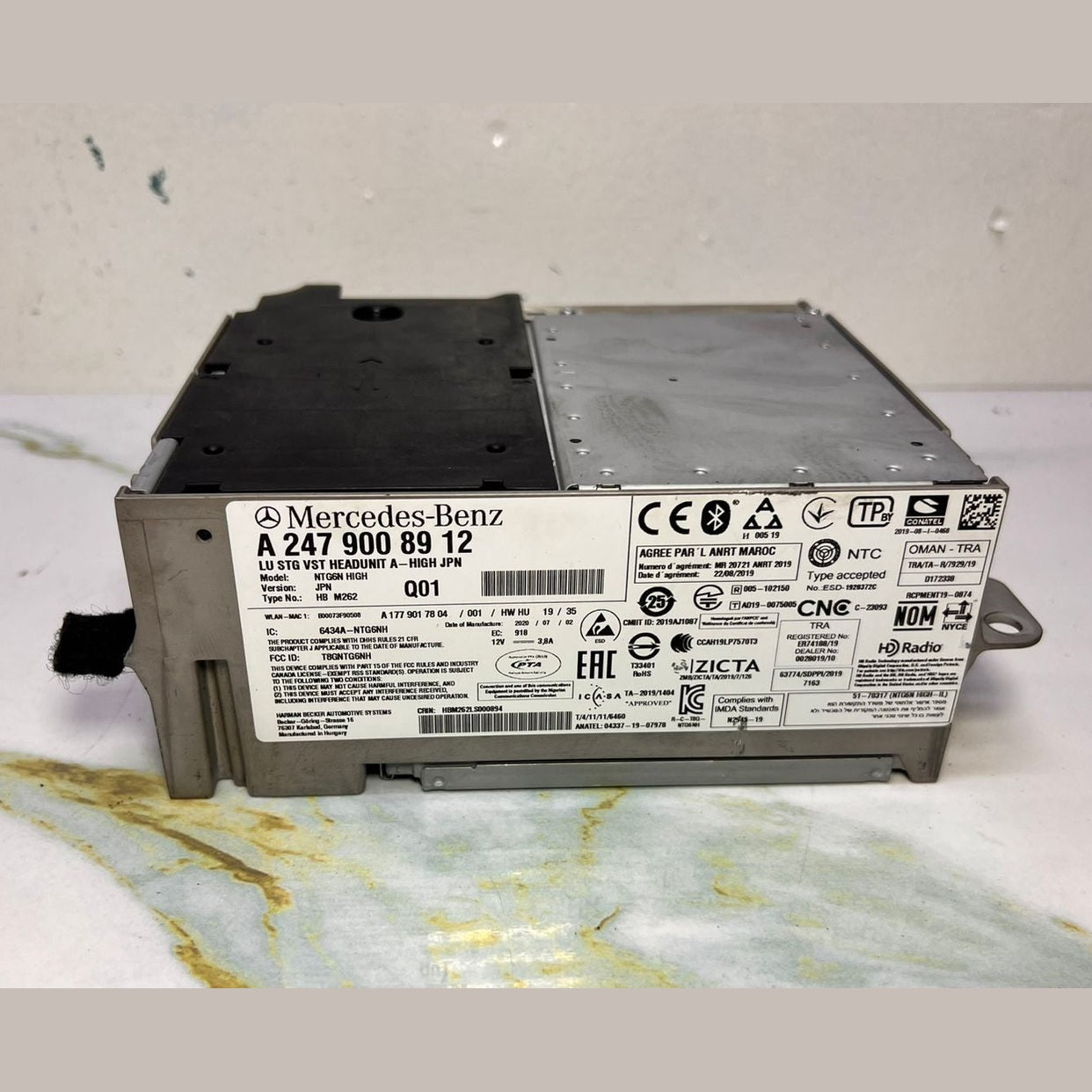 Mercedes-Benz W247 GLB Radio Audio Head Unit Control A 247 9008912 OEM