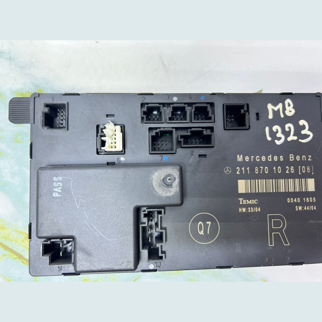 Mercedes Front Right Door Control Module A2118701026 E-Class W211