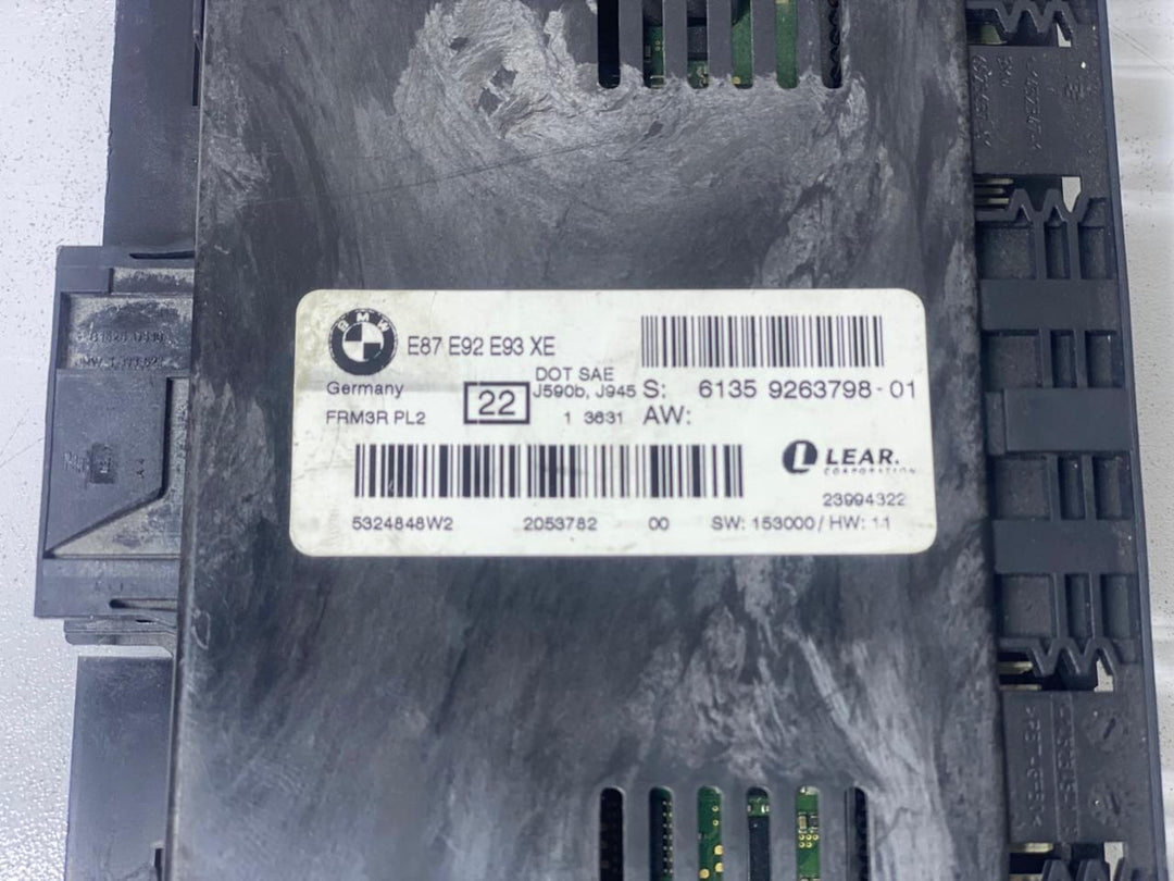 2012-2013 BMW 320i FOOTWELL LIGHT CONTROL MODULE 9263798