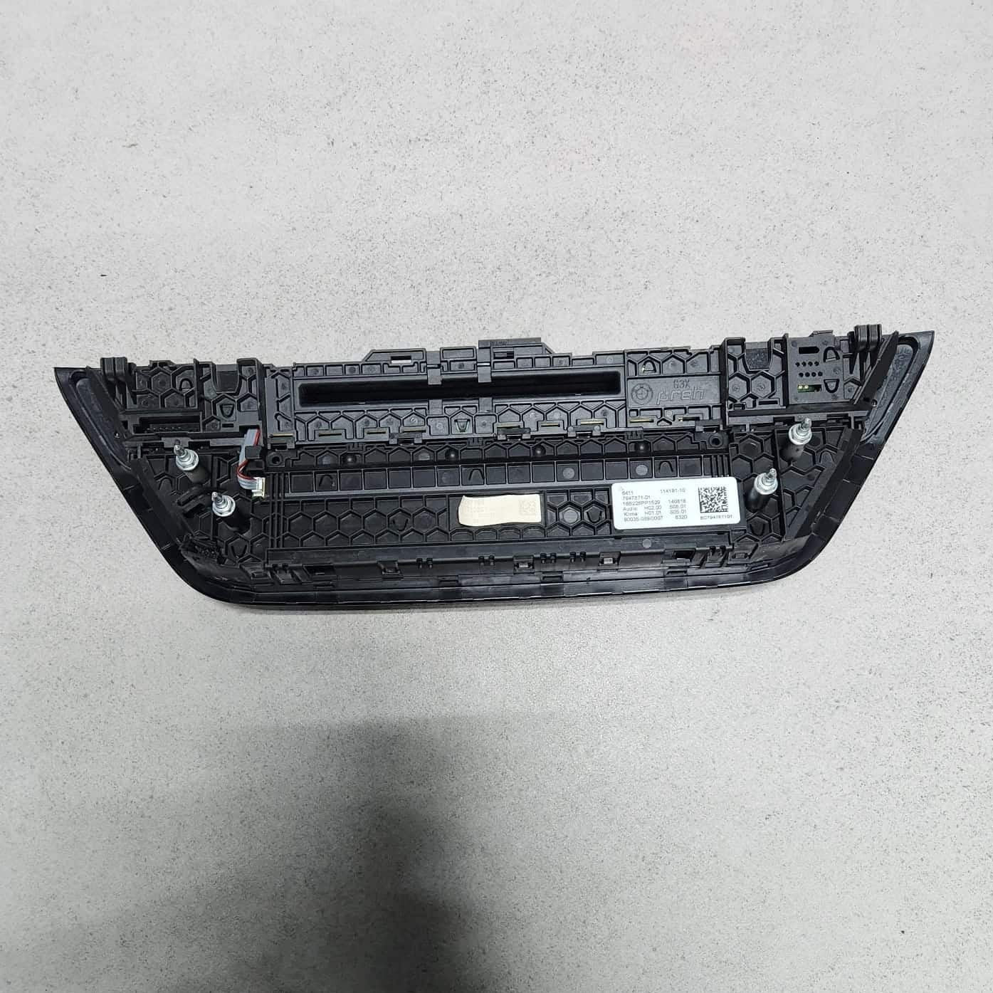 2017-2020 BMW 530i Temperature And Radio Control Panel 7947871 G30 530 540 M550