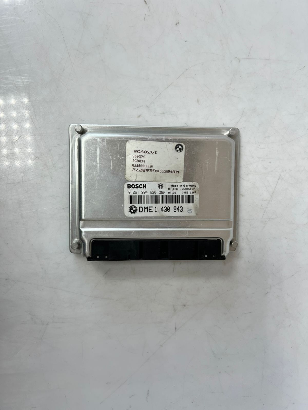 2002 BMW 540i M62 E38/E53/E39 ENGINE CONTROL ECU SET DME 1430943 