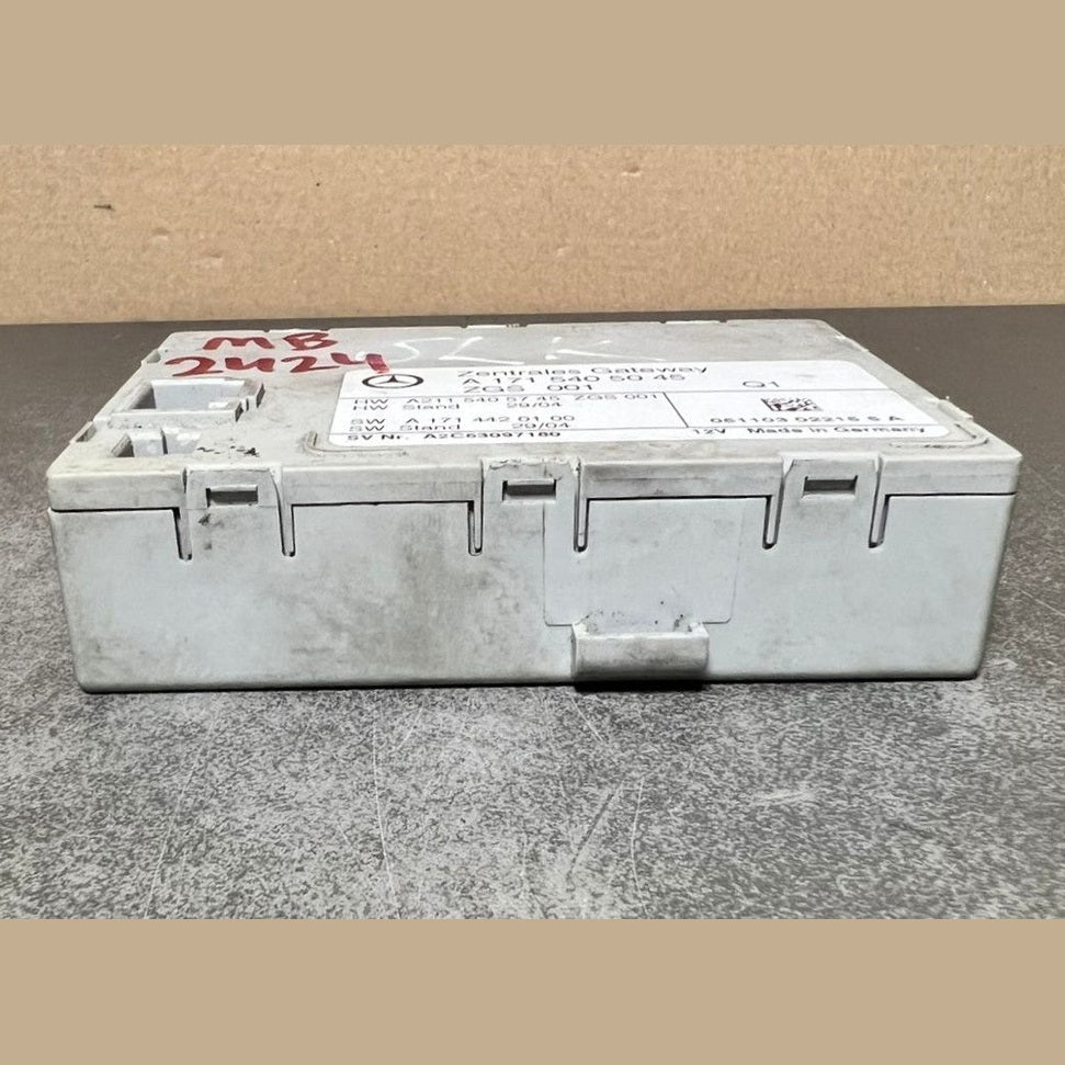 05-11 Mercedes-Benz R171 SLK350 Central Gateway Control Module A171 5405045 OEM
