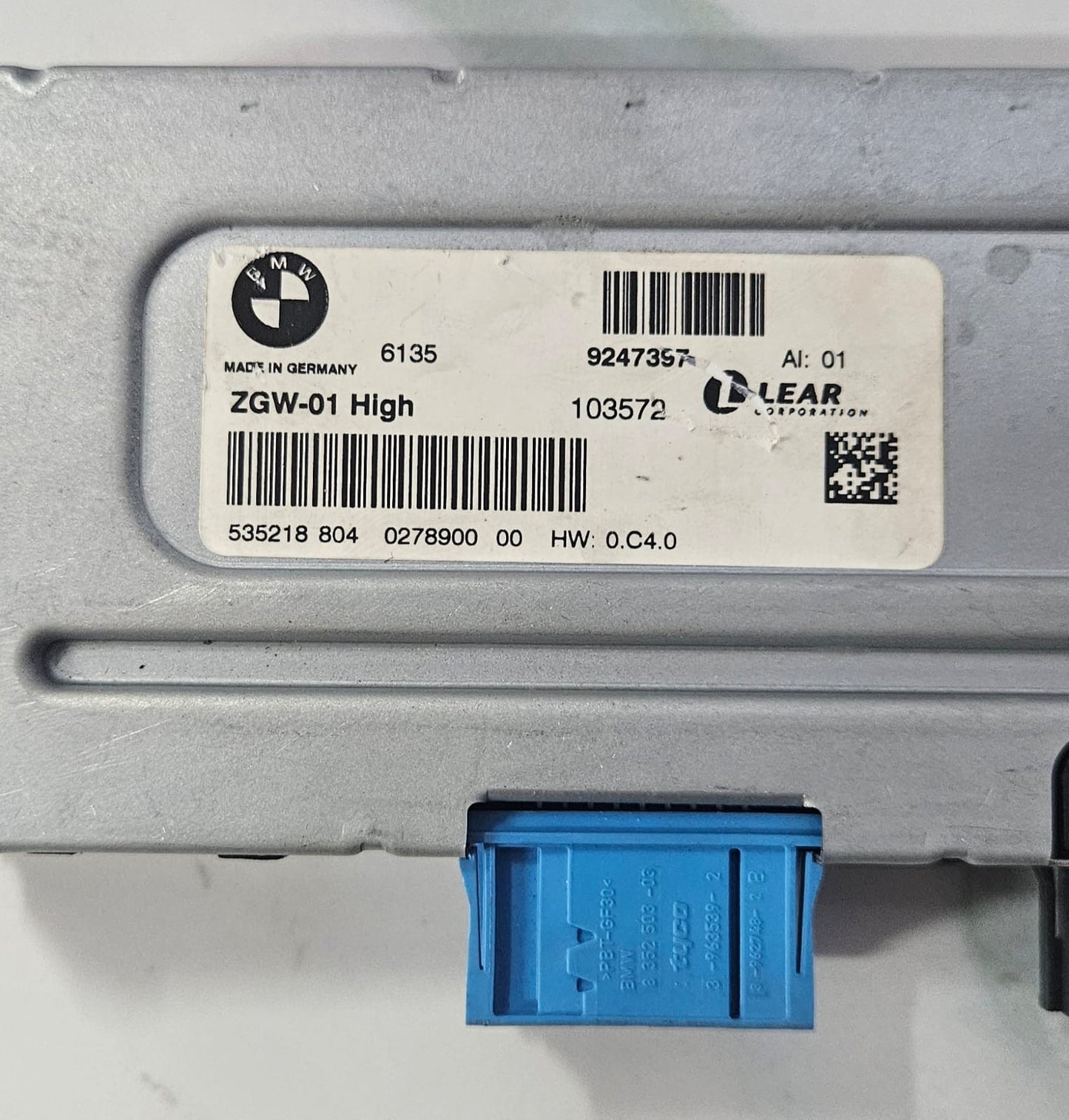 OEM BMW F01 F02 F06 F07 F10 F11 F12 Central Gateway Module ZGW-01 HIGH 9247397