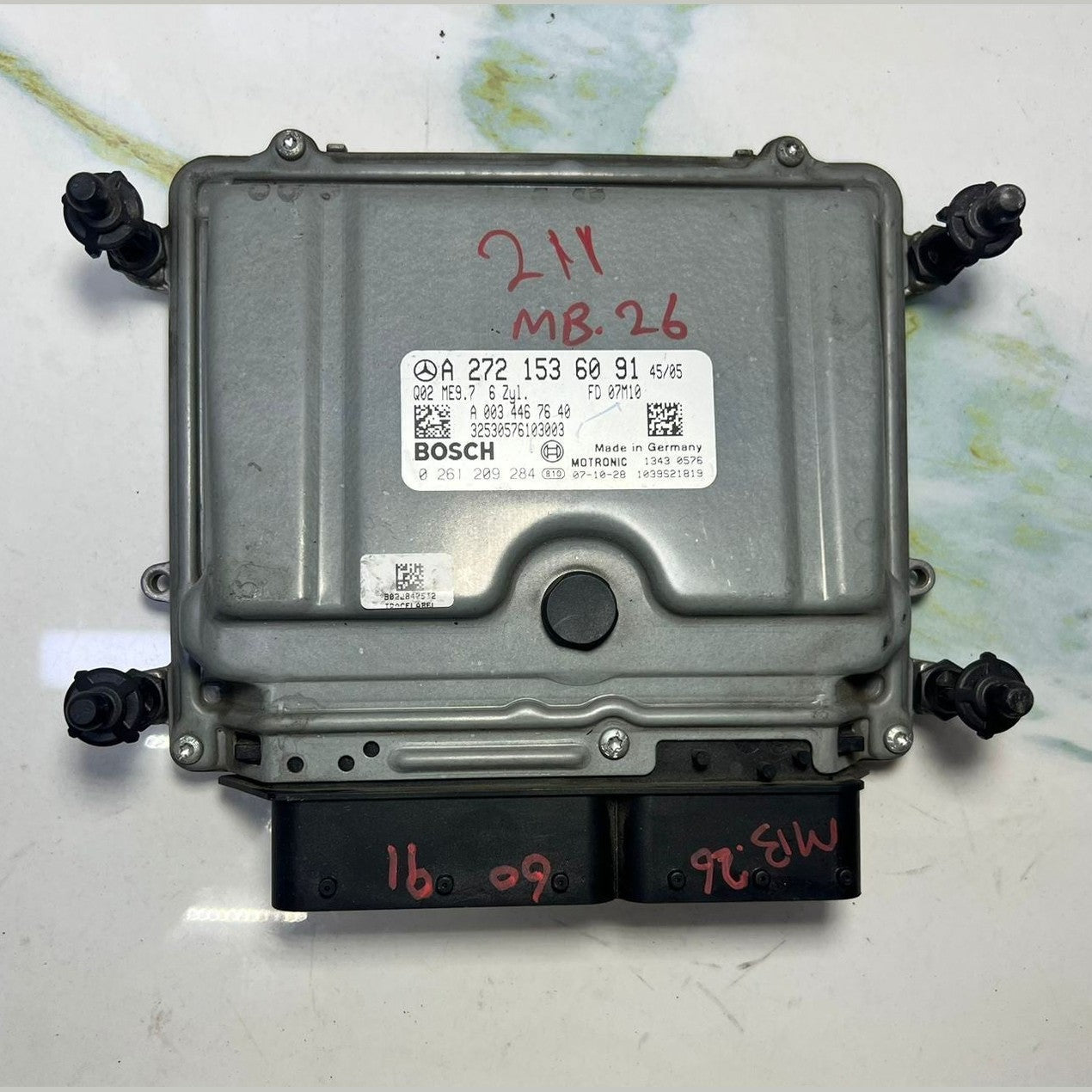 2006-2009 Mercedes-Benz E350 Engine Control Module A2721536091 ML350 CLK350