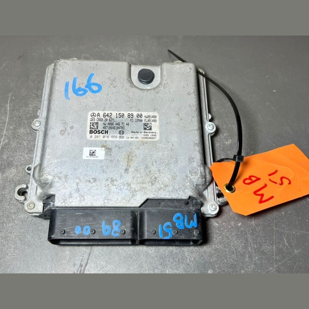 2012 Mercedes W166 GL ML GLE Engine Control Module Unit ECM ECU A642 1508900 OEM