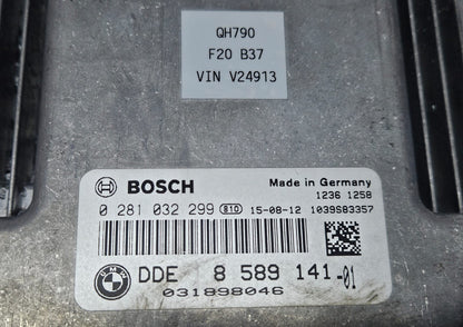 BMW F20 B37 Engine Control Unit 8589141 DIESEL ECU SET OEM
