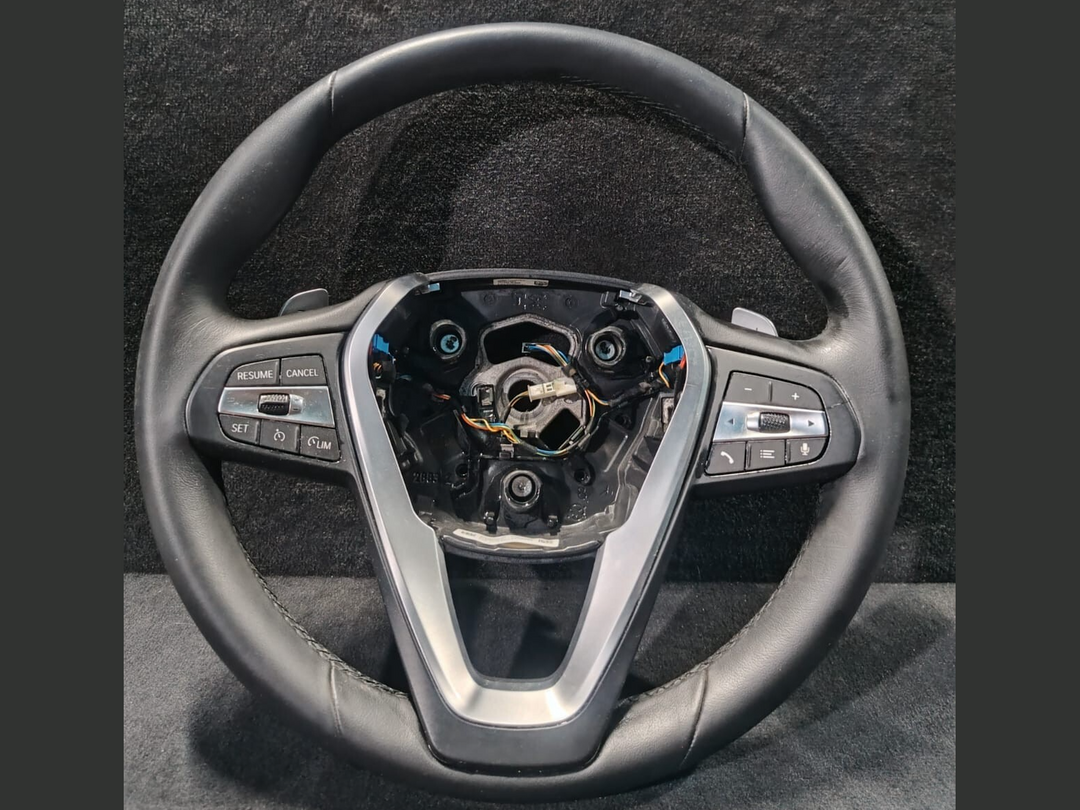 BMW 3 G20 G21 2020 LEATHER STEERING WHEEL CJ04367  - 7939611