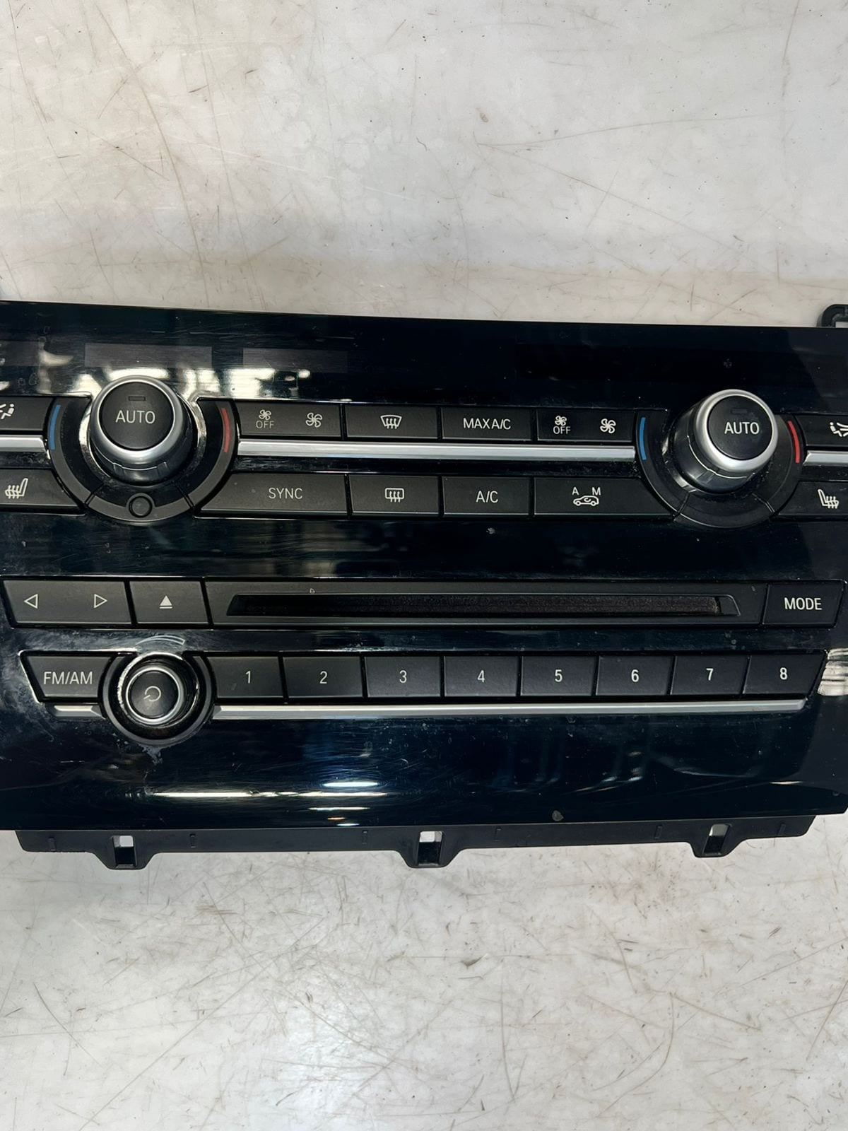 2014-2018 BMW X5 F15 Climate Control Panel 9365430 OEM