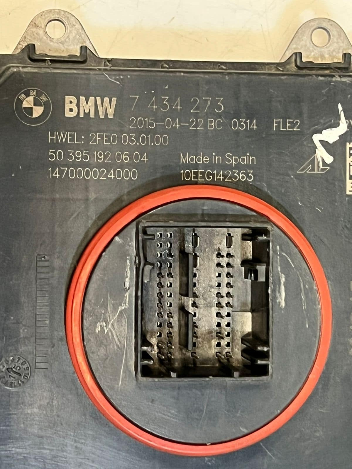 BMW 3' 4' F32 F33 F34 F36 F30 F31 Led Headlight Control Module Left 7434273