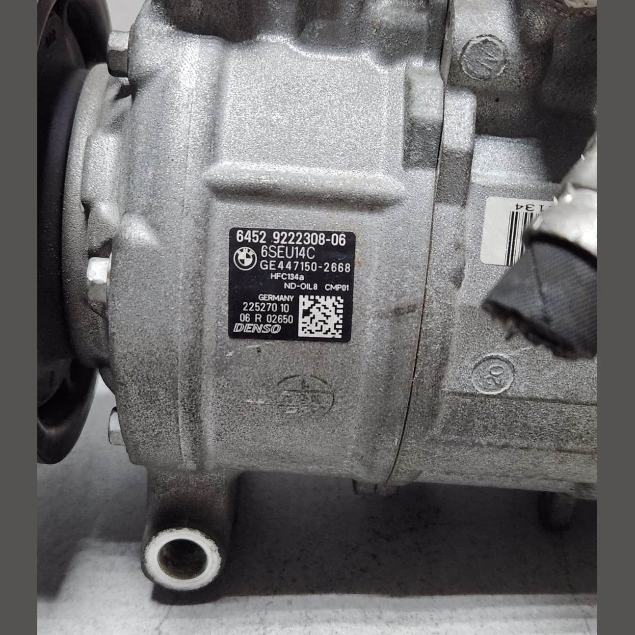 BMW Air Conditioning Compressor 9222308 1-Series F20 F21 3-Series F30 F31  