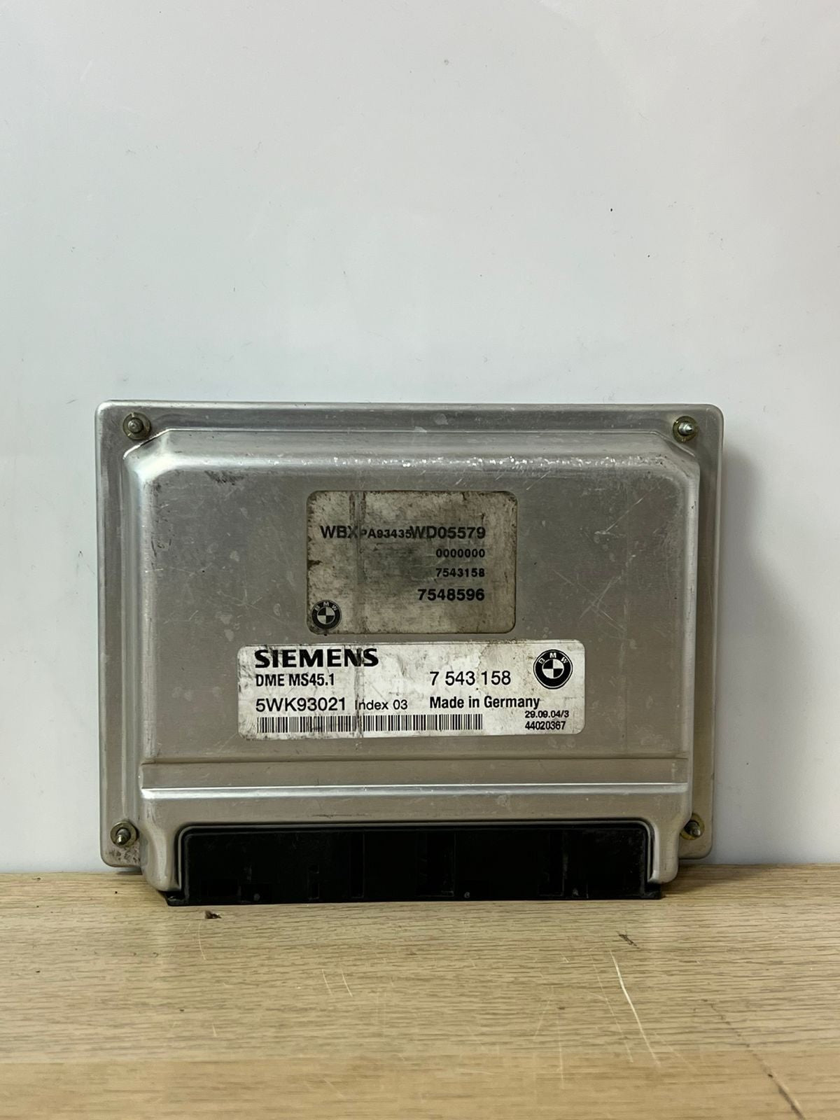 2004-2005 BMW X3 Engine Control Module 7543158 3 Series E46, 5 ser E60, MS45.1