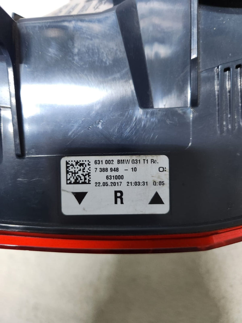 BMW 5 G30 Rear Tail Light Rear Right 7388948 5 Series G30 G31 