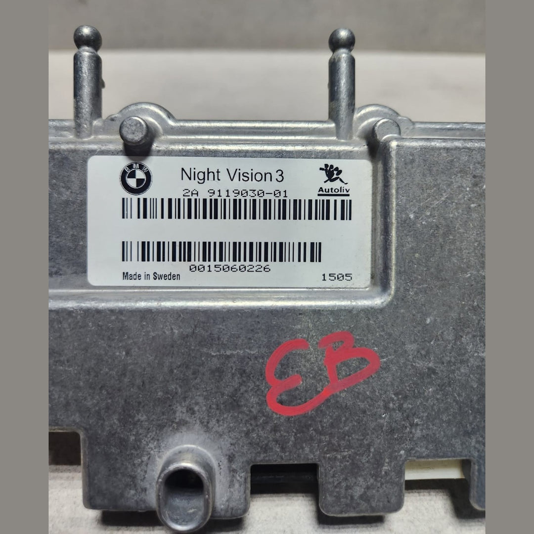 2011-2016 BMW 528i Night Vision Control Module 9119030 F10 F11 F12 F13 F06 F15 