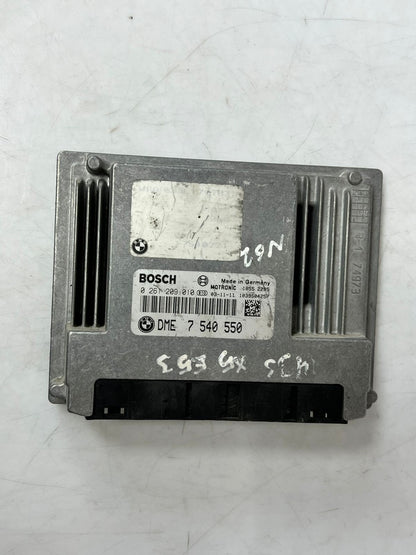 2004 BMW E53 N46 X5 435I Engine Control Module UNIT ECU ECM 0261209010 7540550