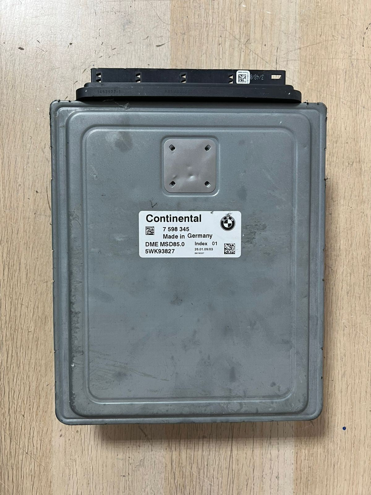 BMW 750Li N63 MSD85.0 ENGINE CONTROL UNIT ECU COMPLETE SET 7598345