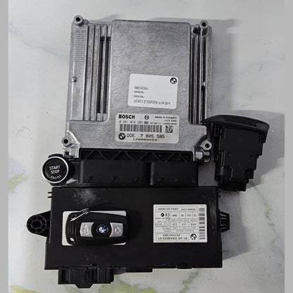 OEM BMW X5 E70 M57 ENGINE CONTROL UNIT SET DDE 7805585