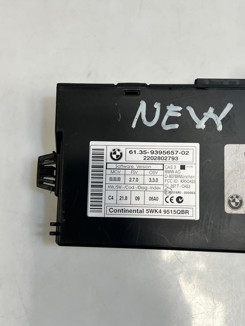 BMW E60 E81 E87 E90 E91 E92 E93 CONTROL Access System Control CAS3 9395657