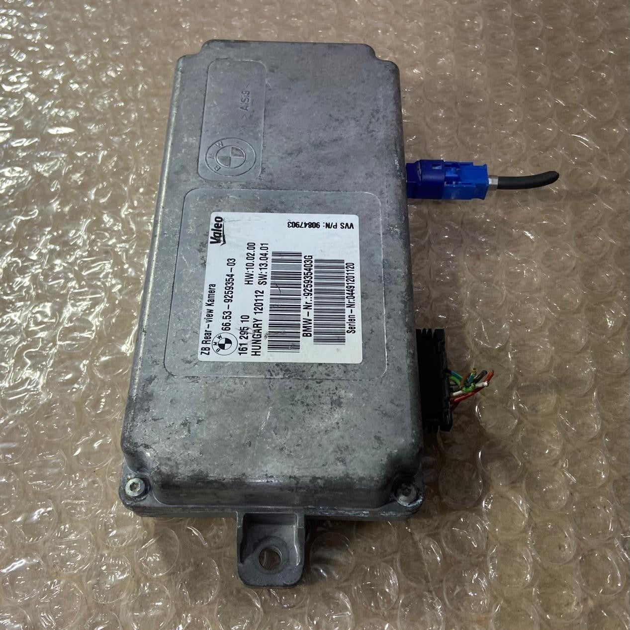 OEM BMW F10 5-SERIES 550i 2012 REAR VIEW BACK UP CAMERA CONTROL MODULE 9259354
