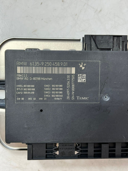 2011-2014 BMW FRM III X3 F25 Footwell Light Control Module 9250458 OEM