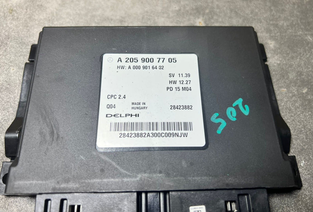 14–20 Mercedes W205 C-Class Transmission Control Module TCM/TCU A205 9007705 OEM