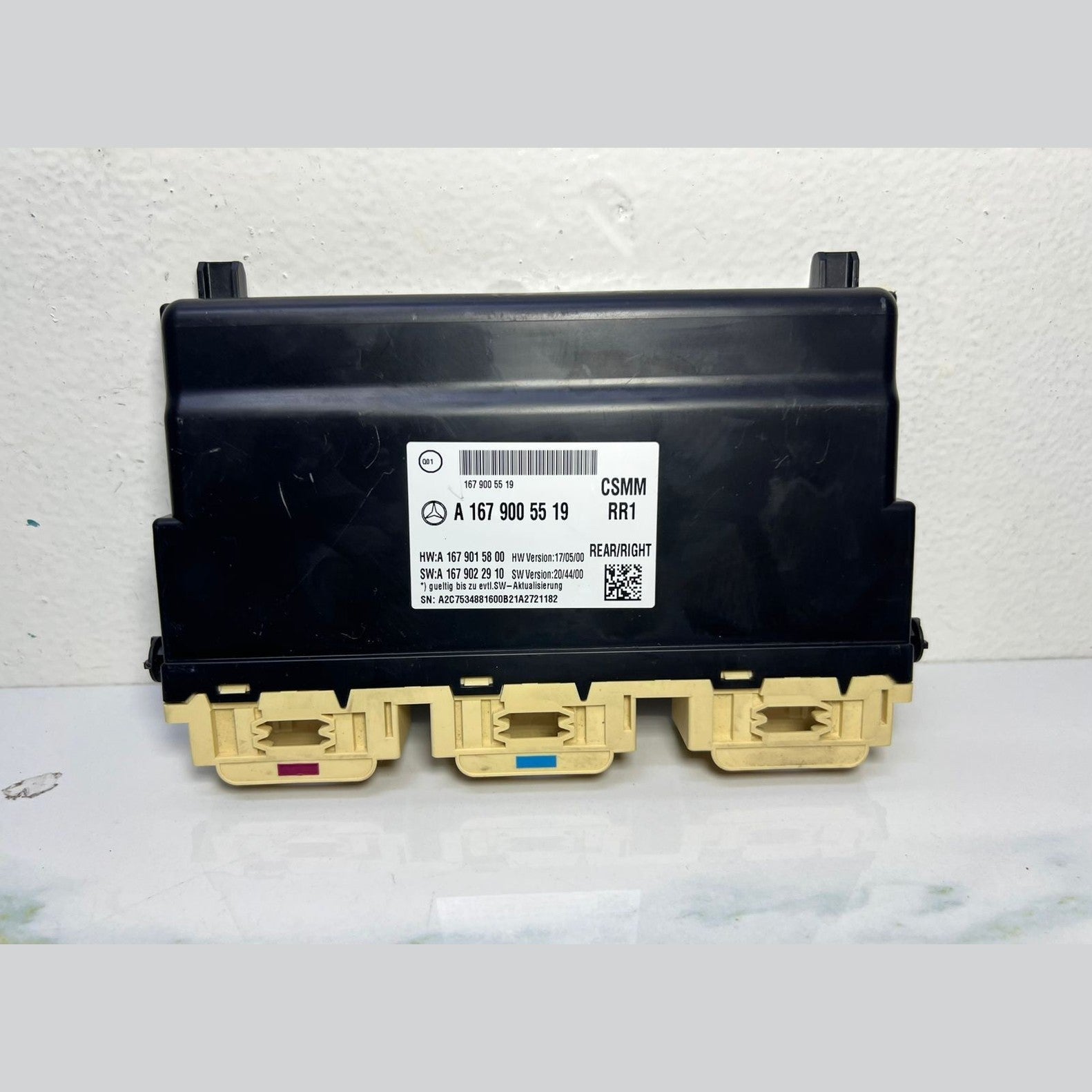 2019-2024 Mercedes W167 GLE Rear Right Side Seat Control Module A167 9005519 OEM