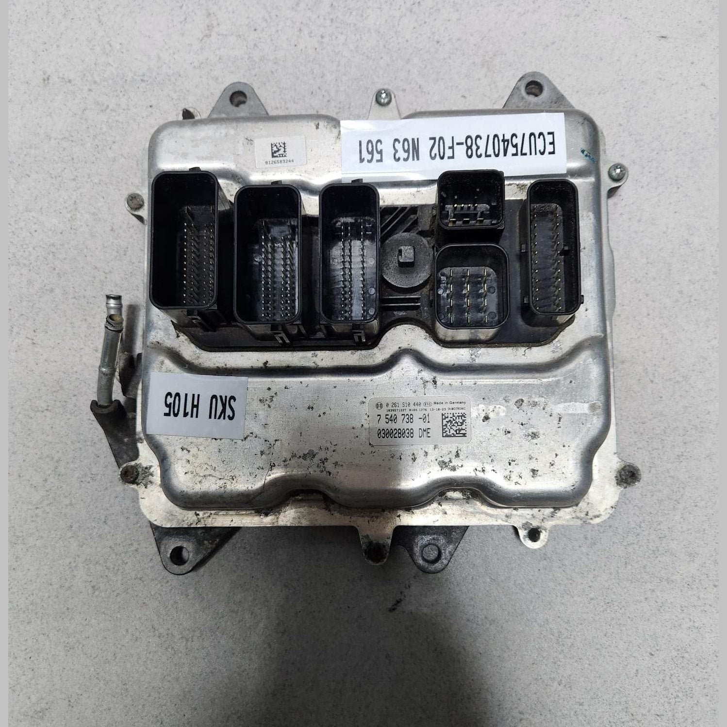 2014-2016 BMW 550i Engine Control Unit 7540738 650i 550i GT 4.4 N63