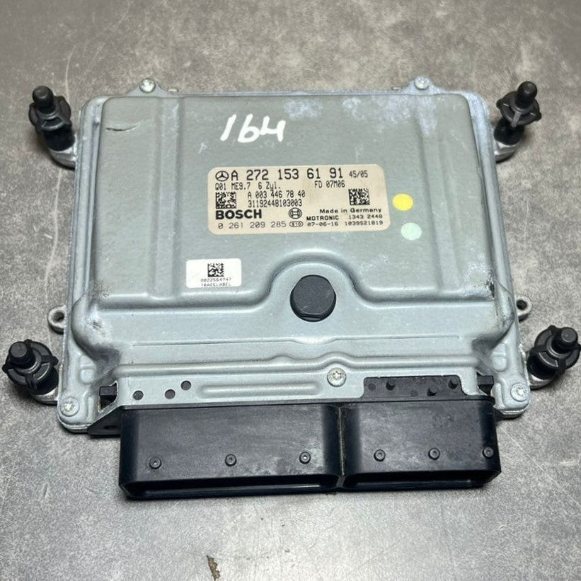 07-13 Mercedes W164 ML GL Engine Control Module Unit ECM ECU A272 1536191 OEM