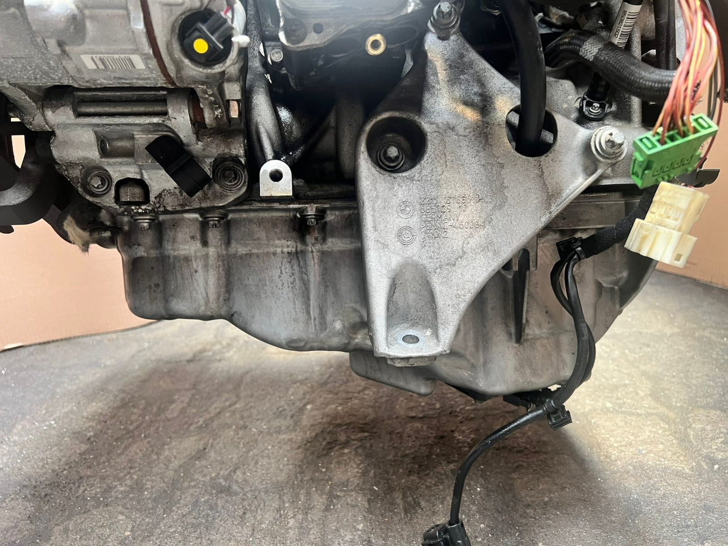 2011-2015 BMW F30 320D N47D20C Complete Diesel Engine Motor OEM 74948345 OEM